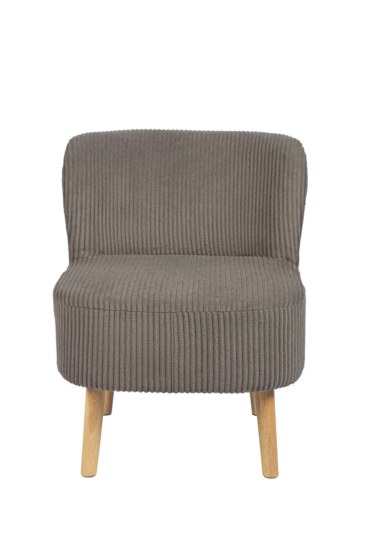 Essentials Large Teddy Chair Grey Ribbed by Hamilton McBride