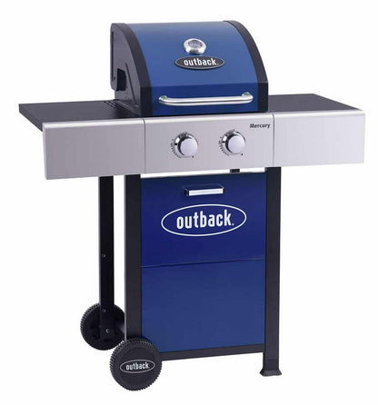 Mercury Gas BBQ 2 Burner Steel & Enamel 117cm by Outback Primary Image