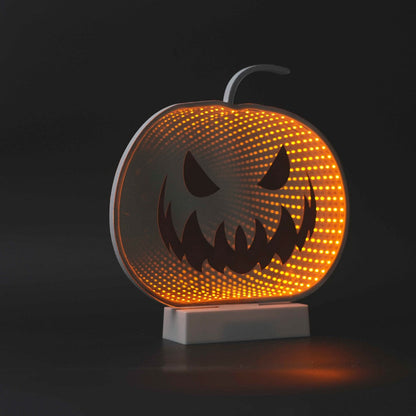 Halloween Pumpkintabletop Infinity Light - 26cm