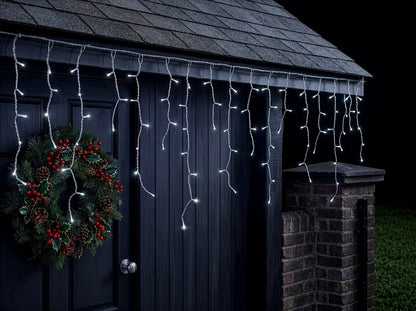 Christmas 1000L Cool White Icicle Light by Merry & Bright