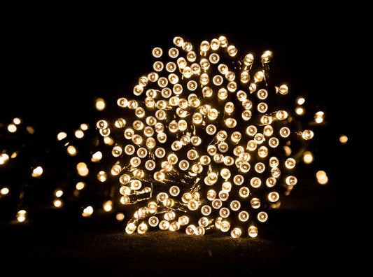 Christmas 600L Warm White String Light by Merry & Bright