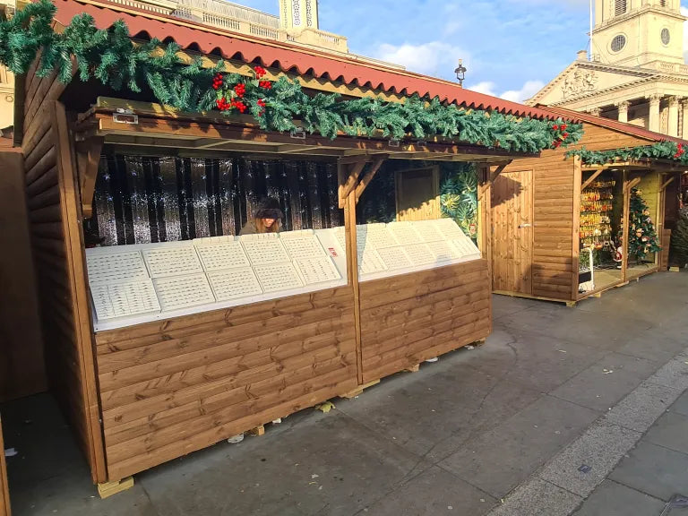 Edinburgh Garden Chalet 4.3M wide x 3M deep by Churnet Valley - XCH09