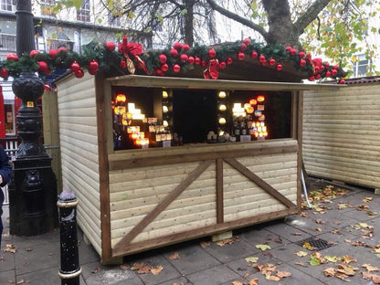 Standard Connecting Event Cabin Chalet 6.6M Wide x 2.8M Deep by Churnet Valley - XCH06