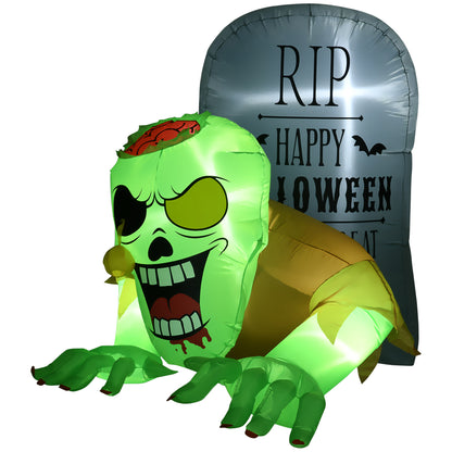 Zombie Inflatable Halloween Decoration - 250cm