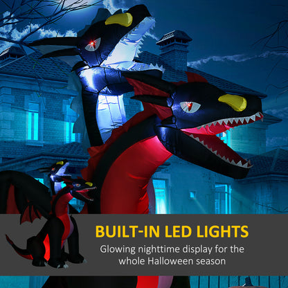 Dragon Inflatable Halloween Decoration - 225cm