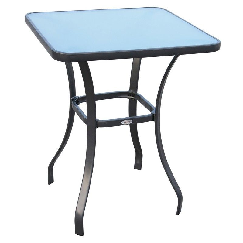 Bistro Square Glass Table