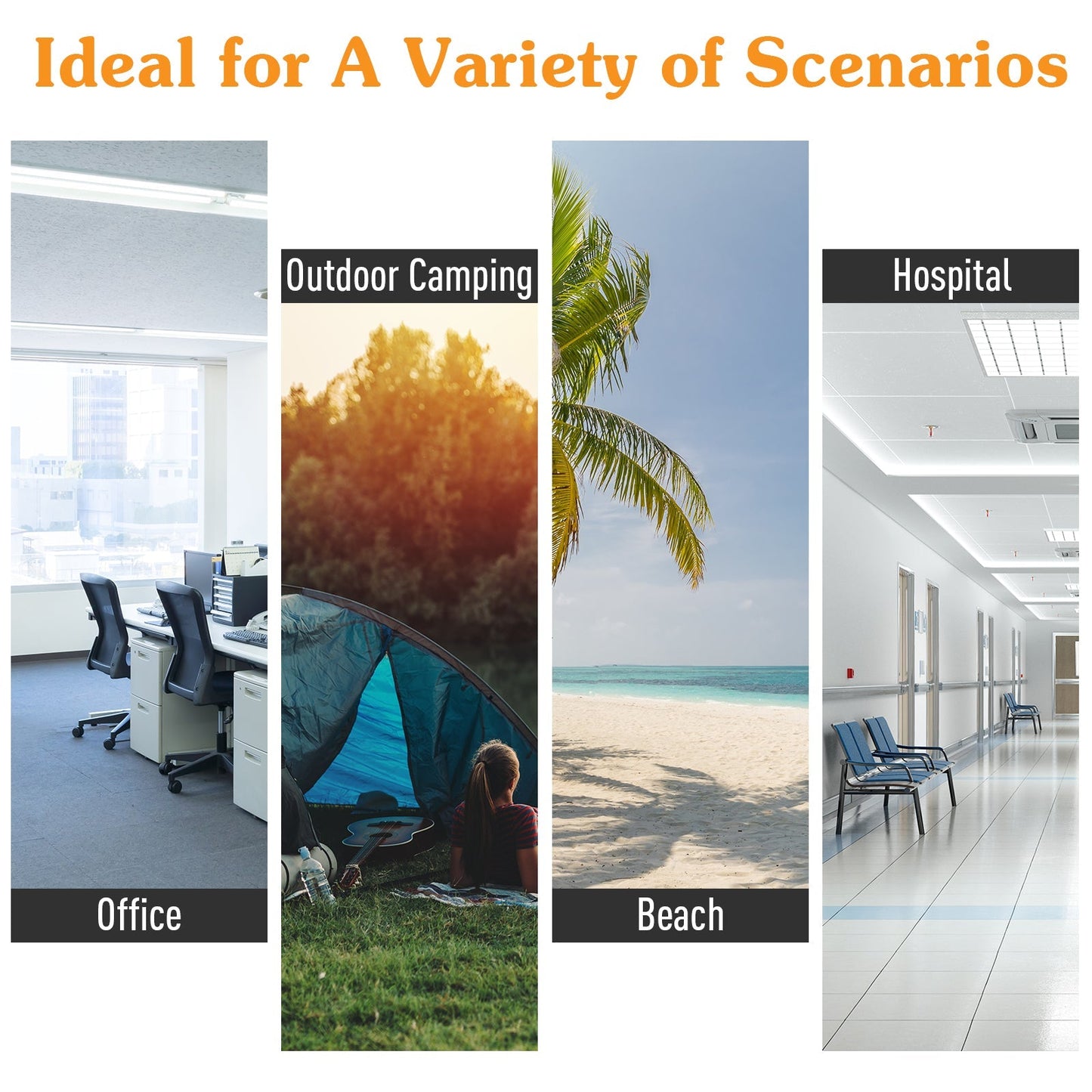 Outsunny Single Person Camping Bed Folding Cot Outdoor Patio Portable Military Sleeping Bed Travel Guest Leisure Fishing With Side Pocket And Carry Bag - Black