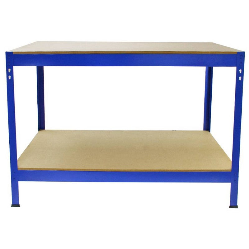 Raven Steel Shelving & 120cm Workbenchs 180cm - Blue Set Of Three T-Rax 90cm by Raven