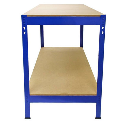 Raven Steel Shelving & 120cm Workbenchs 180cm - Blue Set Of Four T-Rax 90cm by Raven