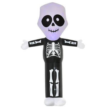3m Halloween Inflatable Skeleton Ghost Decoration Lighted for Indoor Outdoor