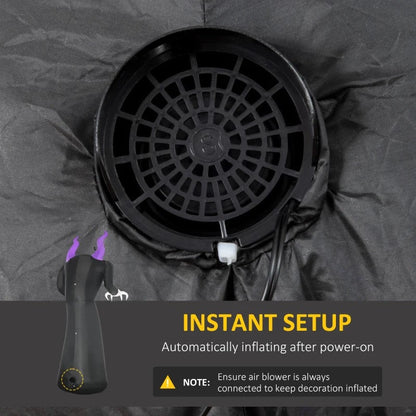 7ft Inflatable Halloween Ghost with Horns