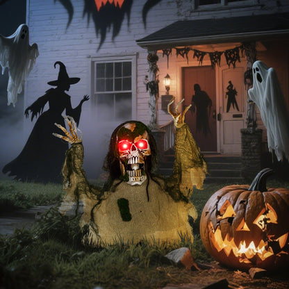 Animated Zombie Halloween Decoration - 60cm