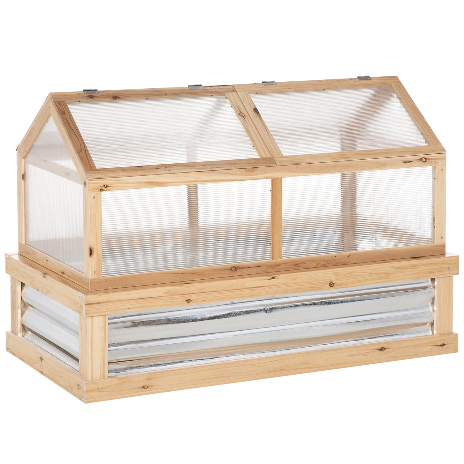 Raised Garden Bed with Greenhouse Top Primary Image