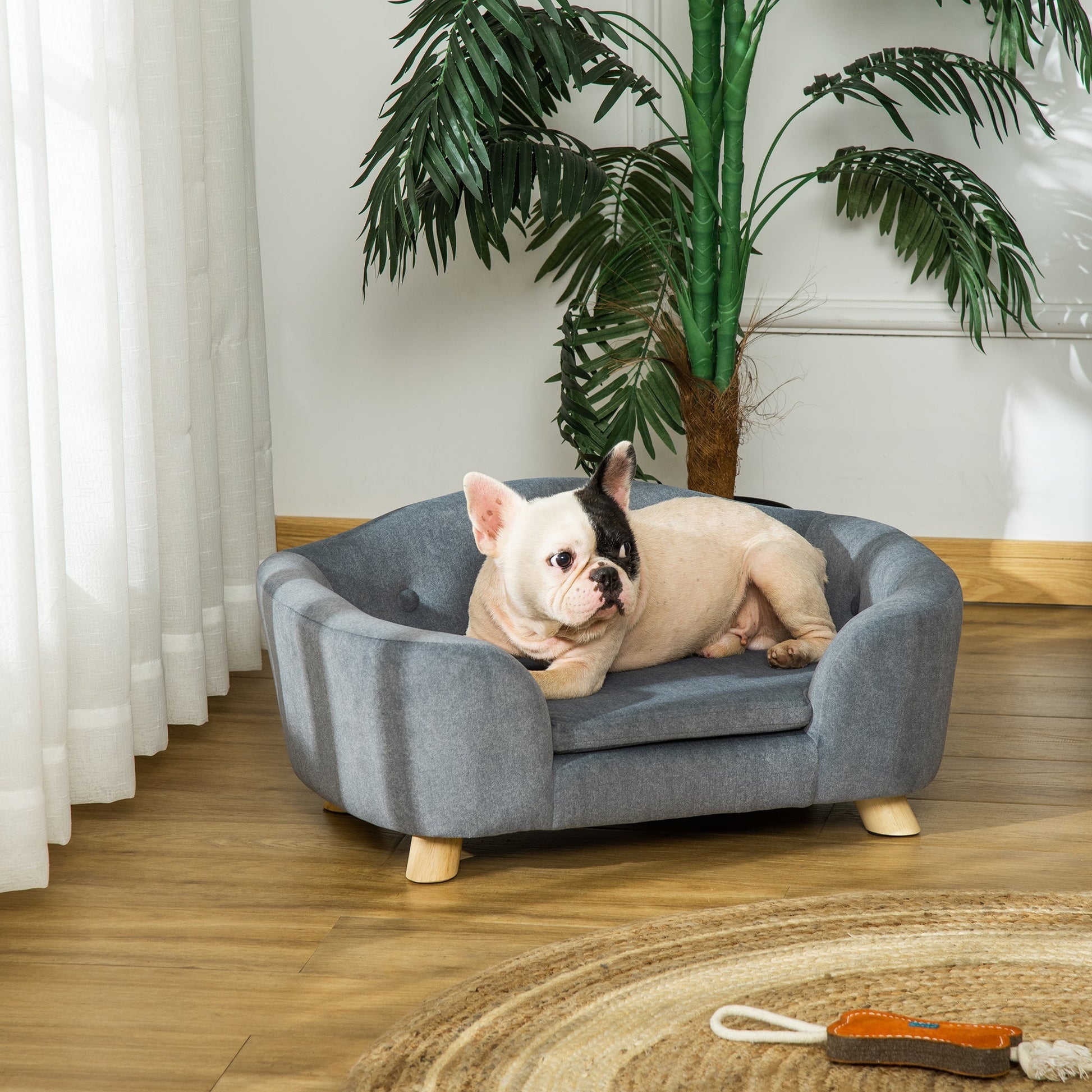 PawHut Pet Sofa Puppy Kitten Lounge Primary Image