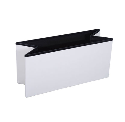 Folding Faux Leather Storage Cube Ottoman Bench Seat PU Rectangular Footrest Stool Box Cream White