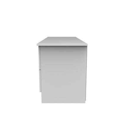 Avon Large Chest of Drawers White 4 Drawers 110cm