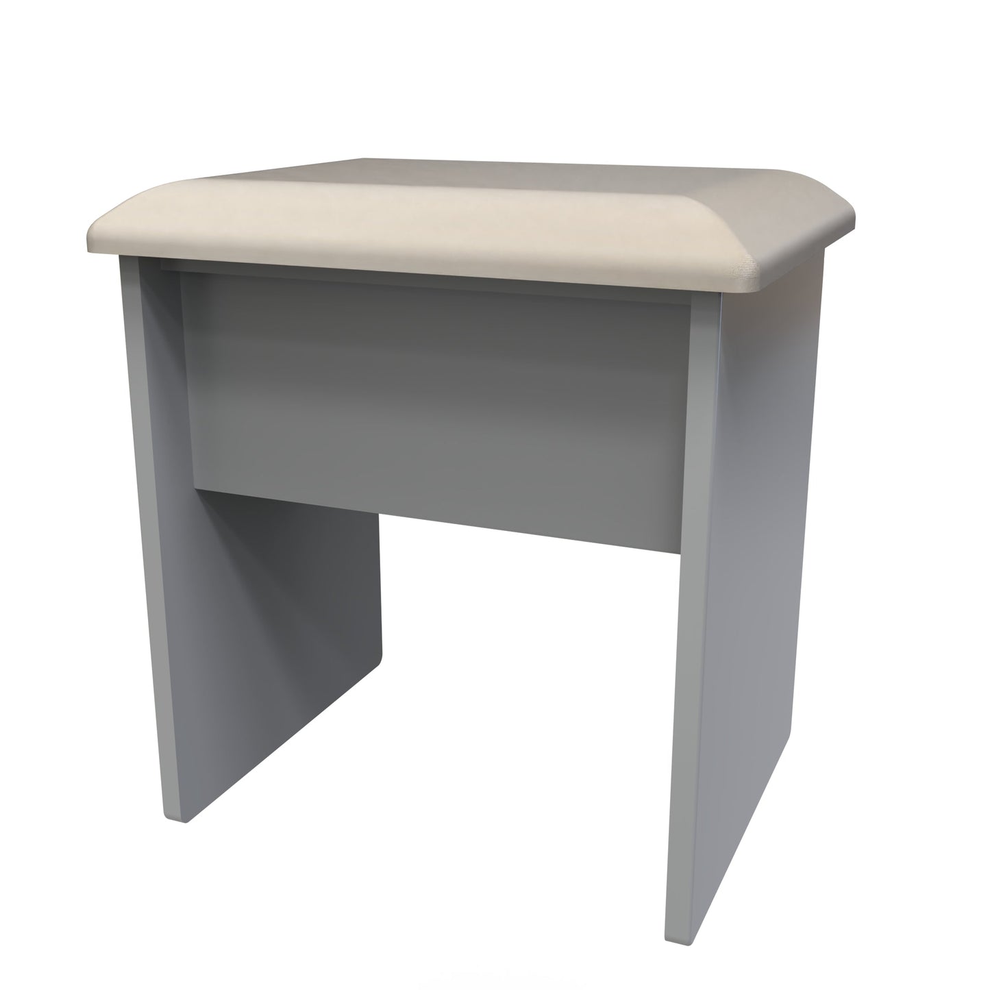 Avon Dressing Stool Grey 50cm