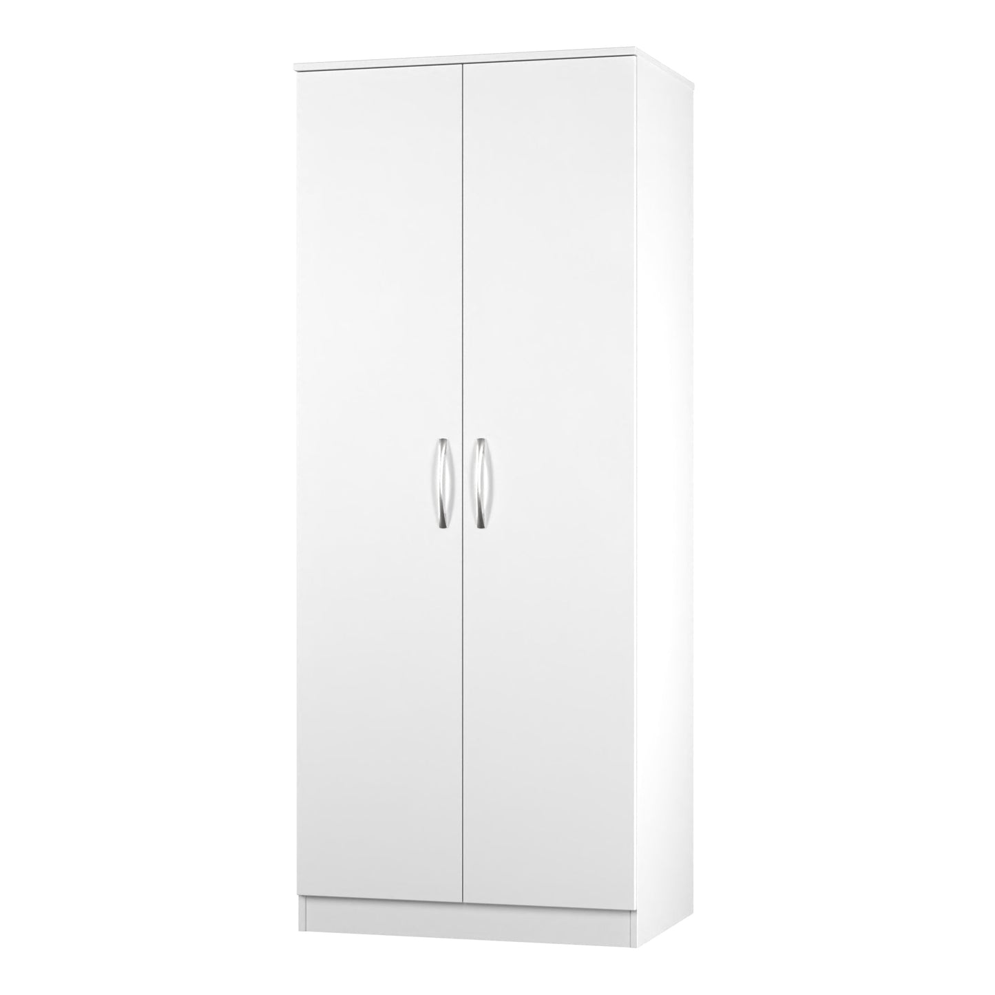 Avon Tall Wardrobe White 2 Doors 182cm