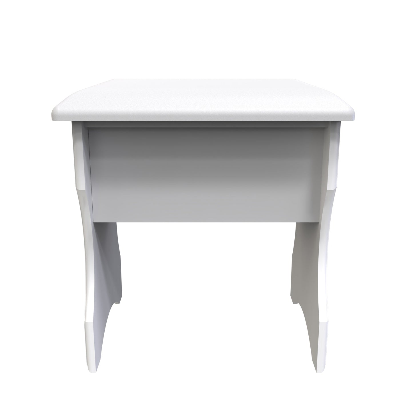 Balmoral Dressing Stool White 50cm