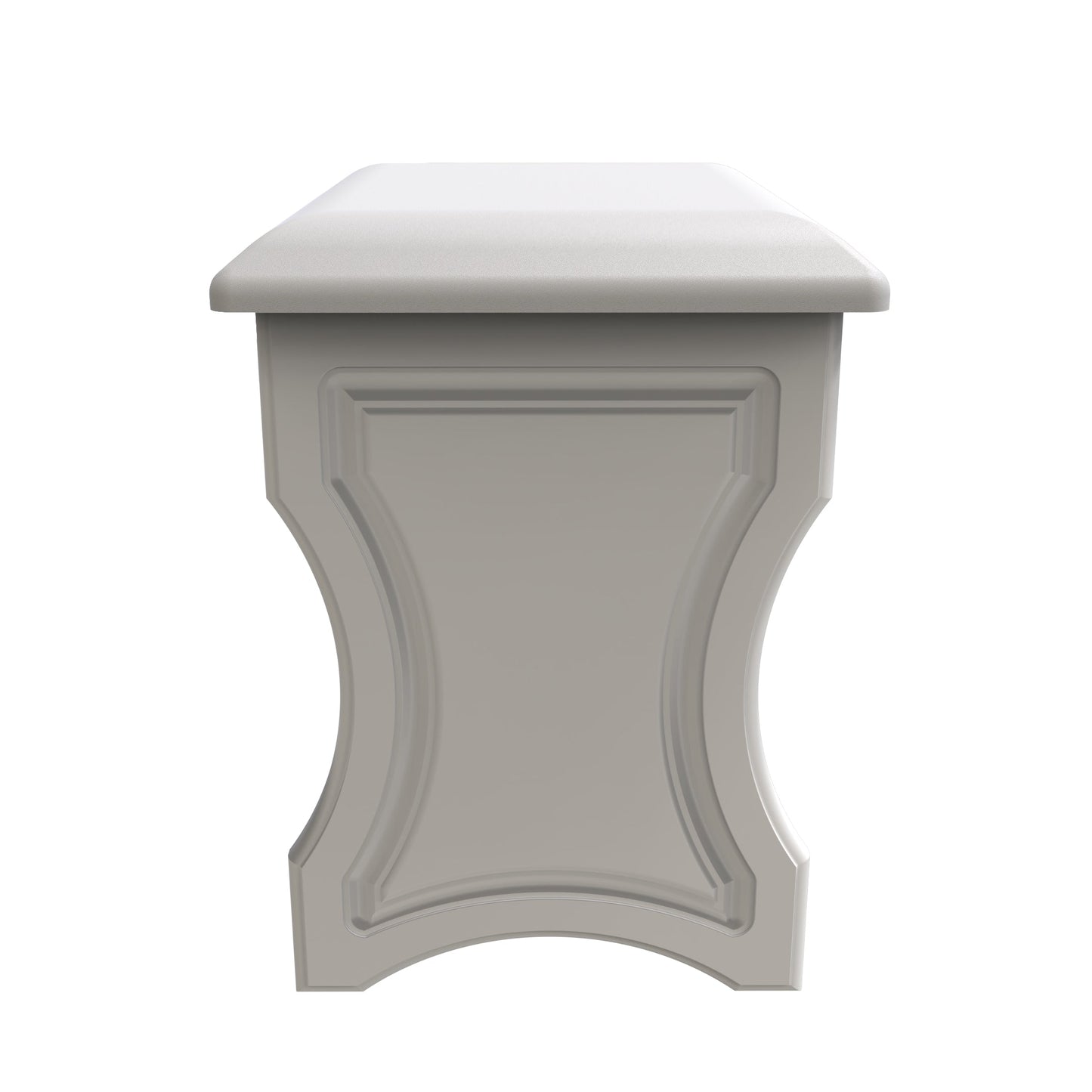Balmoral Dressing Stool White 50cm