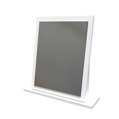 Balmoral Mirror  White 50cm
