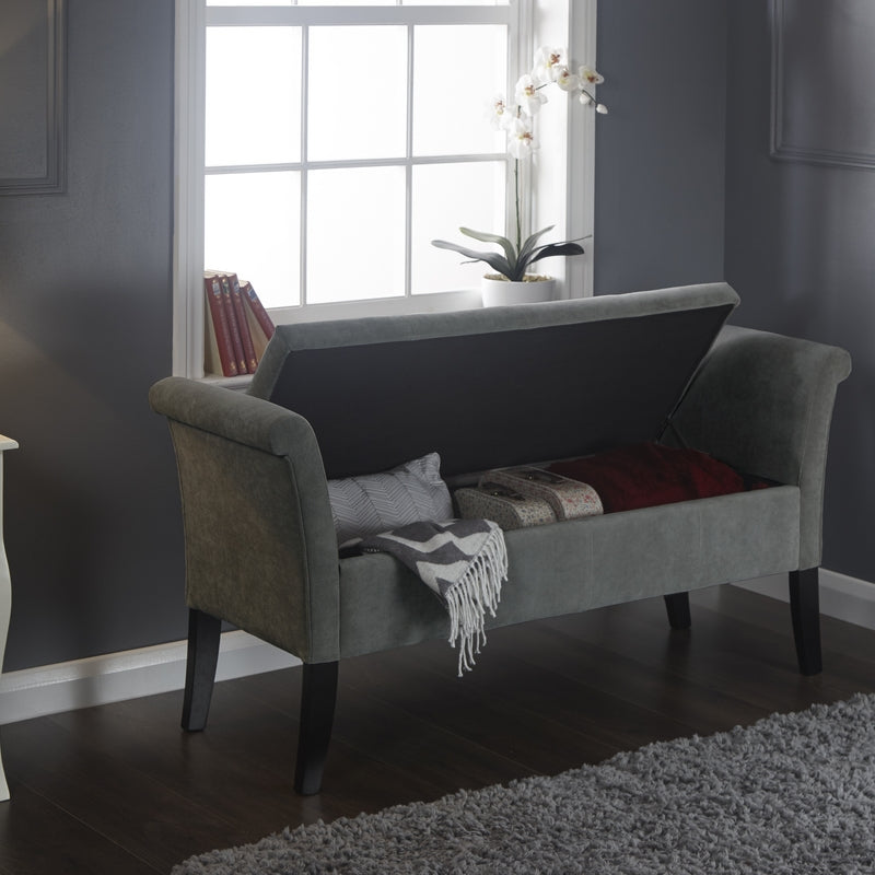 Balmoral Window Seat Fabric Grey