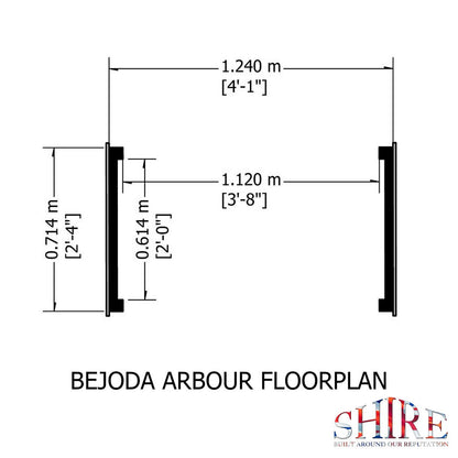 Bejoda Garden Arch by Shire