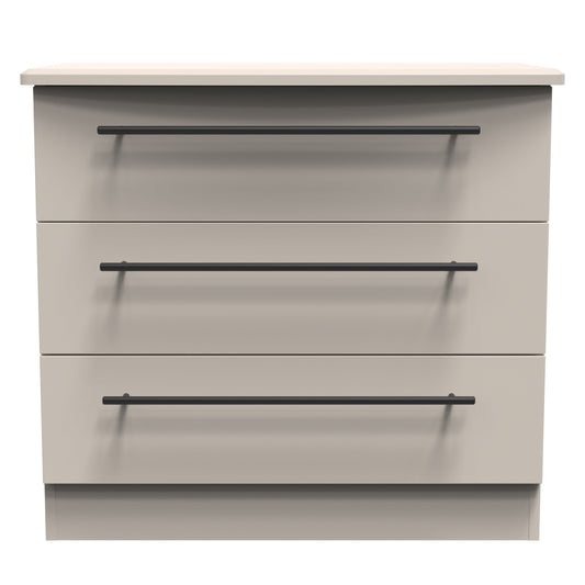 Beverley Chest of Drawers Off-White 3 Drawers 77cm