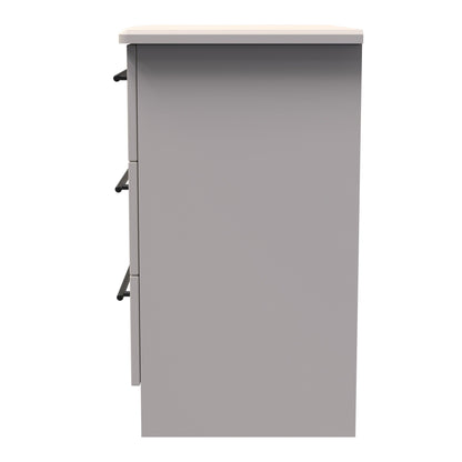 Beverley Chest of Drawers Off-White 3 Drawers 77cm