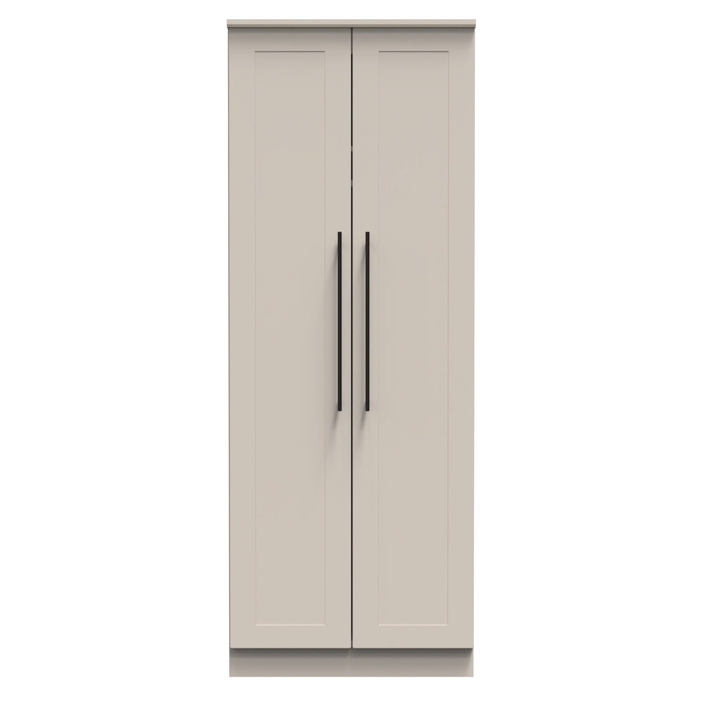Beverley Tall Wardrobe Off-White 2 Doors 196cm