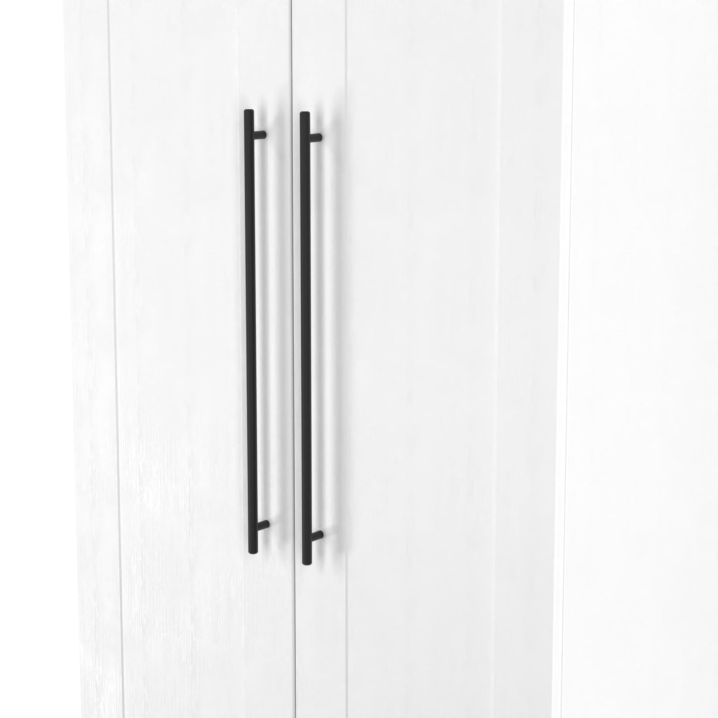 Beverley Tall Wardrobe White 2 Doors 196cm