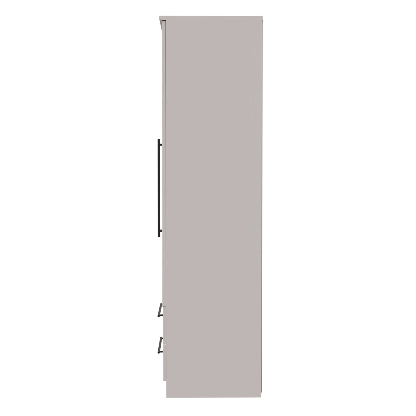 Beverley Tall Wardrobe Off-White 2 Doors 2 Drawers 196cm