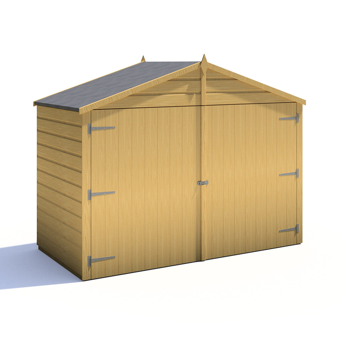 Securstore 3 3" x 6 11" Apex Shed Budget Dip Treated Shiplap