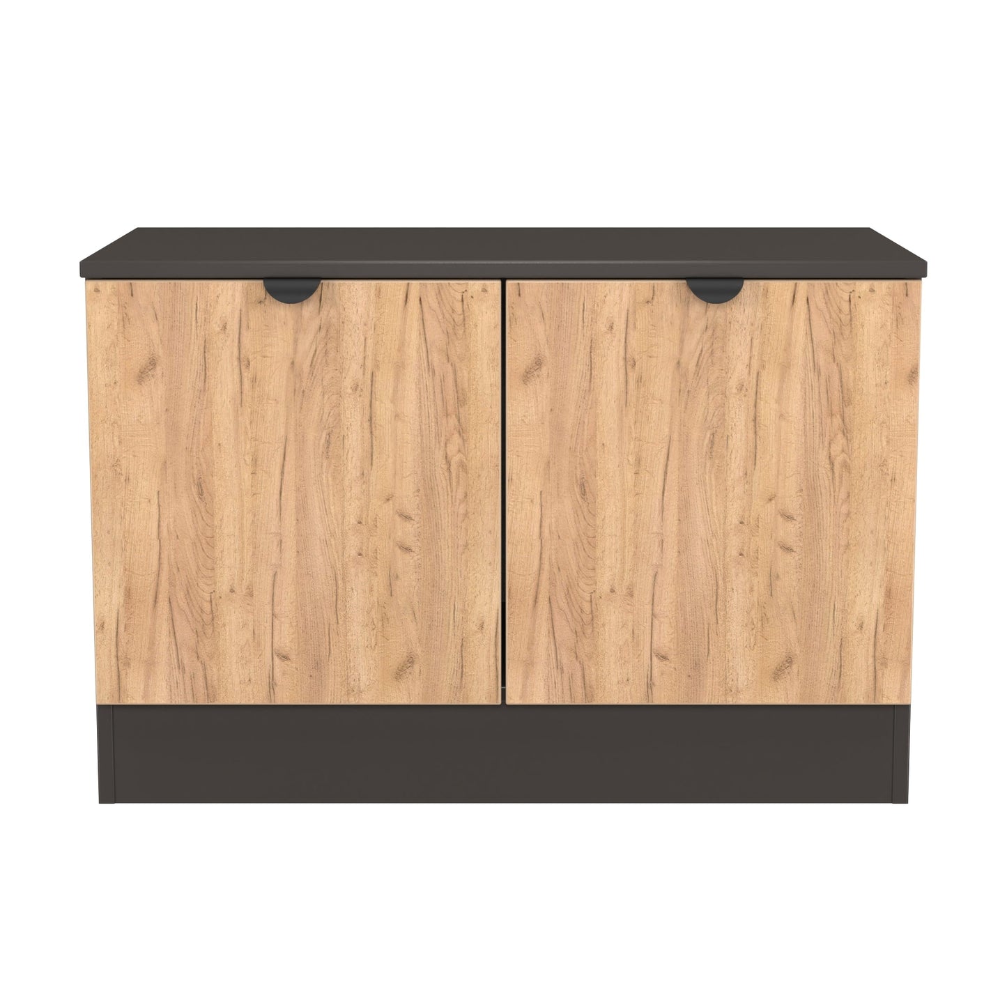Bora Sideboard Gold & Dark Grey 2 Doors 74cm