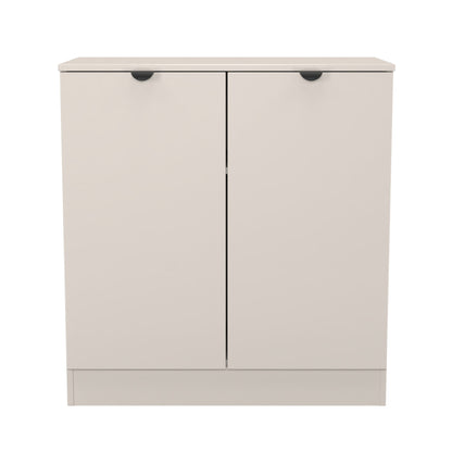 Bora Cabinet Off-White 2 Doors 1 Shelf 79cm