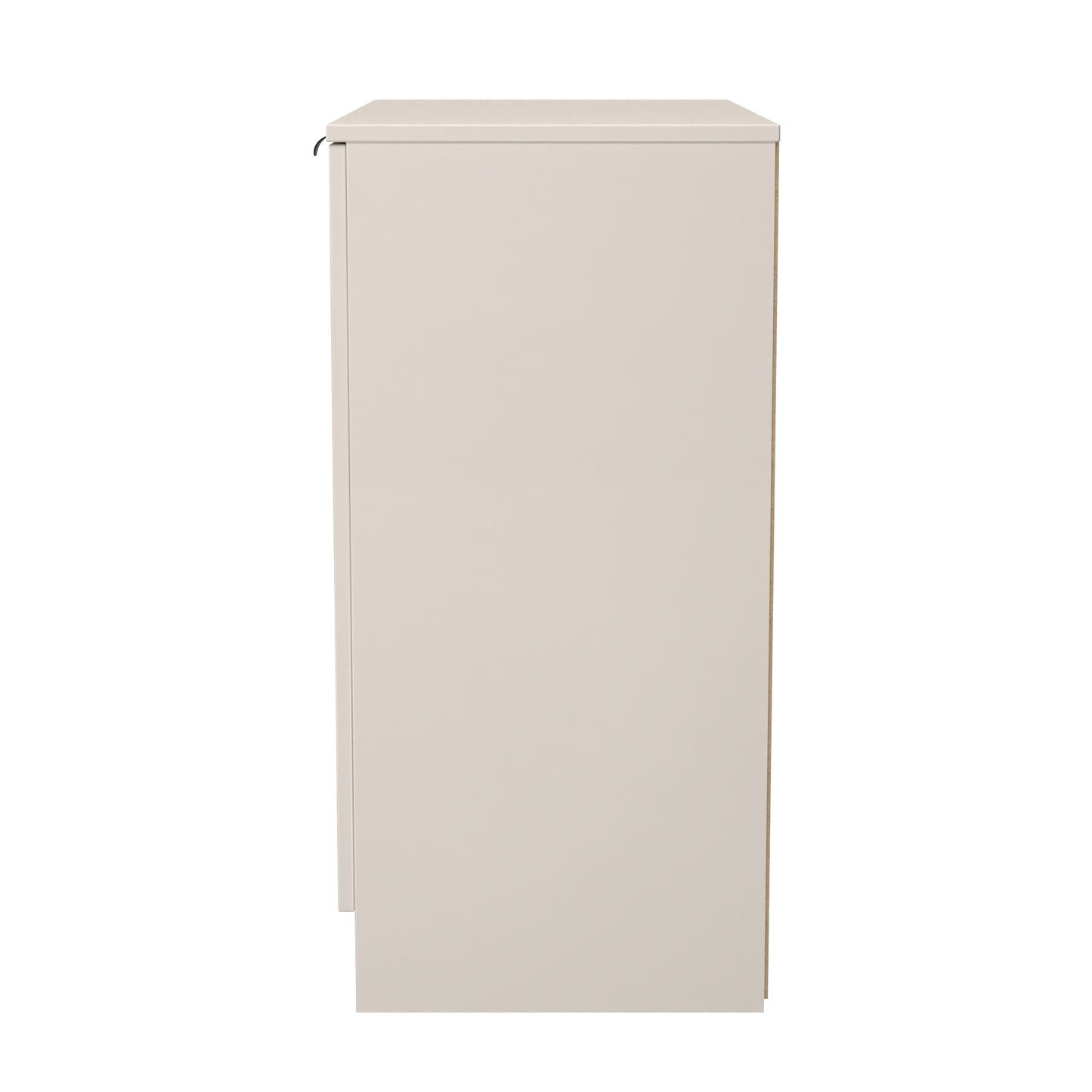 Bora Cabinet Off-White 2 Doors 1 Shelf 79cm