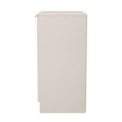 Bora Cabinet Off-White 2 Doors 1 Shelf 79cm