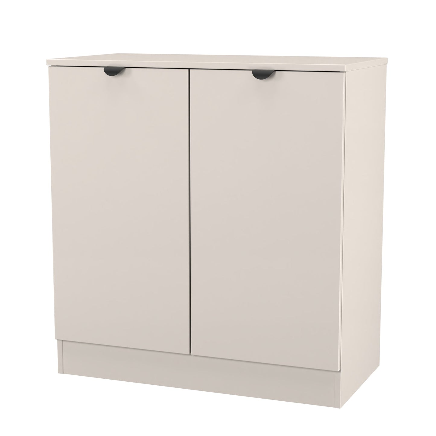 Bora Cabinet Off-White 2 Doors 1 Shelf 79cm