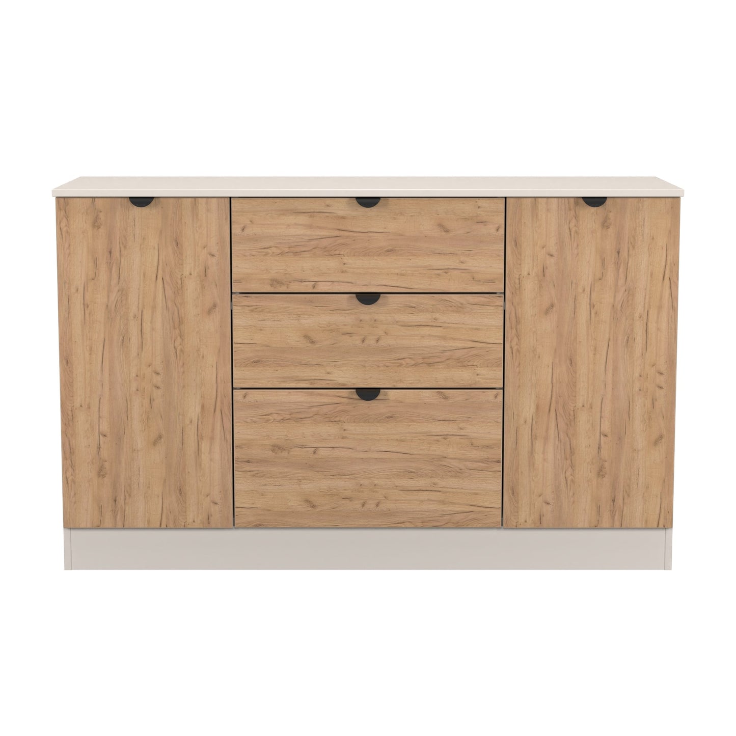 Bora Large Sideboard Not Applicable 2 Doors 2 Shelves 3 Drawers 126cm
