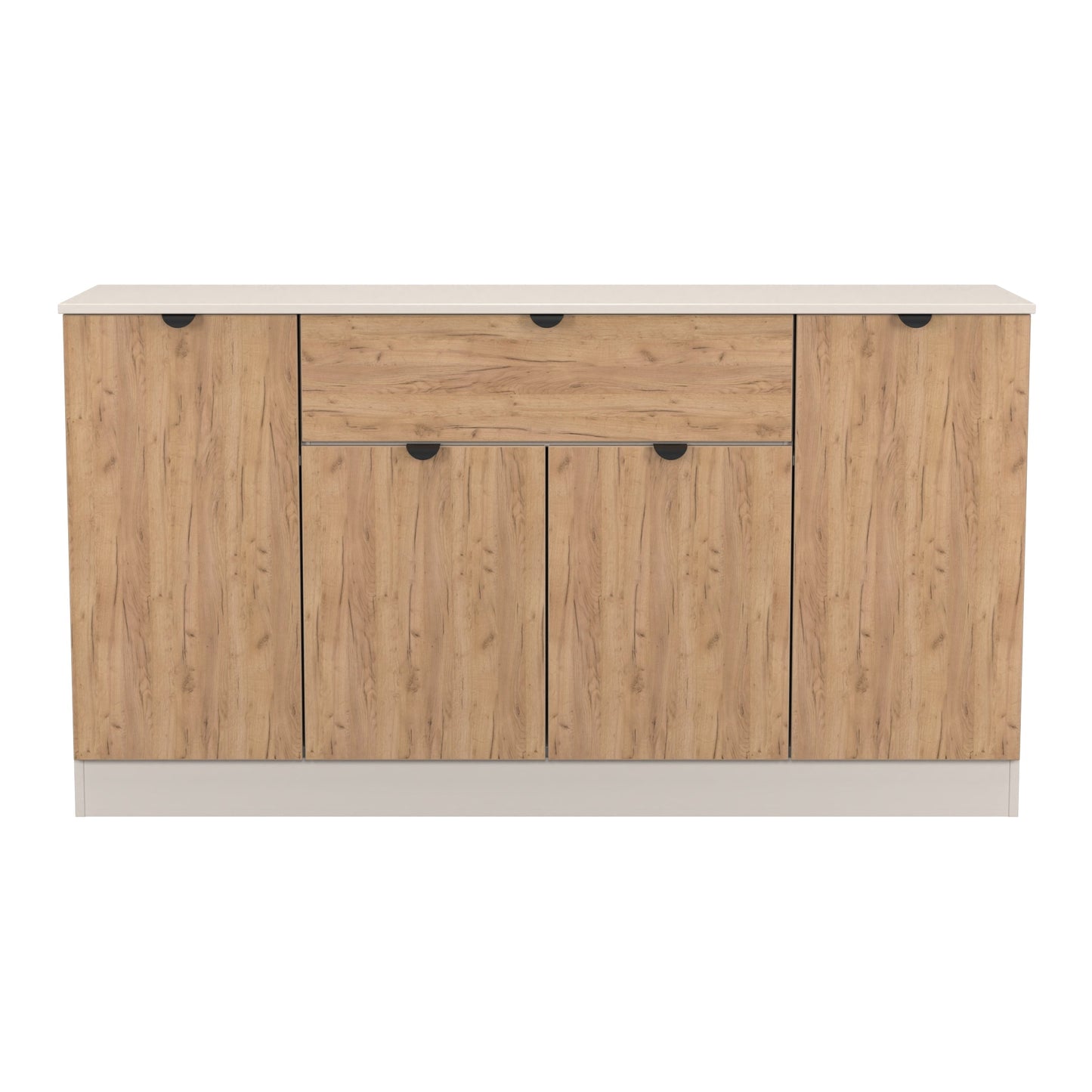 Bora Large Sideboard Not Applicable 4 Doors 2 Shelves 1 Drawer 144cm