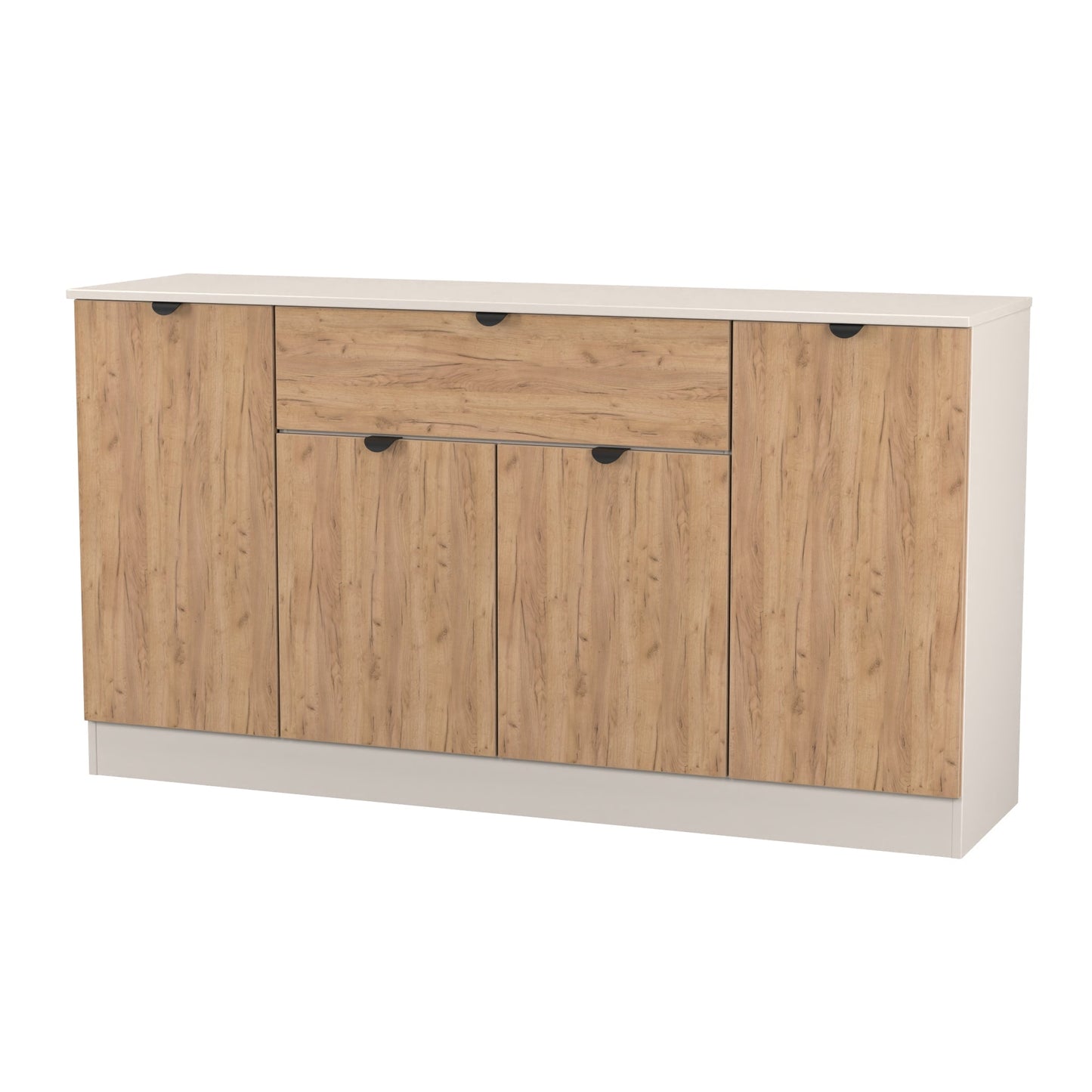 Bora Large Sideboard Not Applicable 4 Doors 2 Shelves 1 Drawer 144cm
