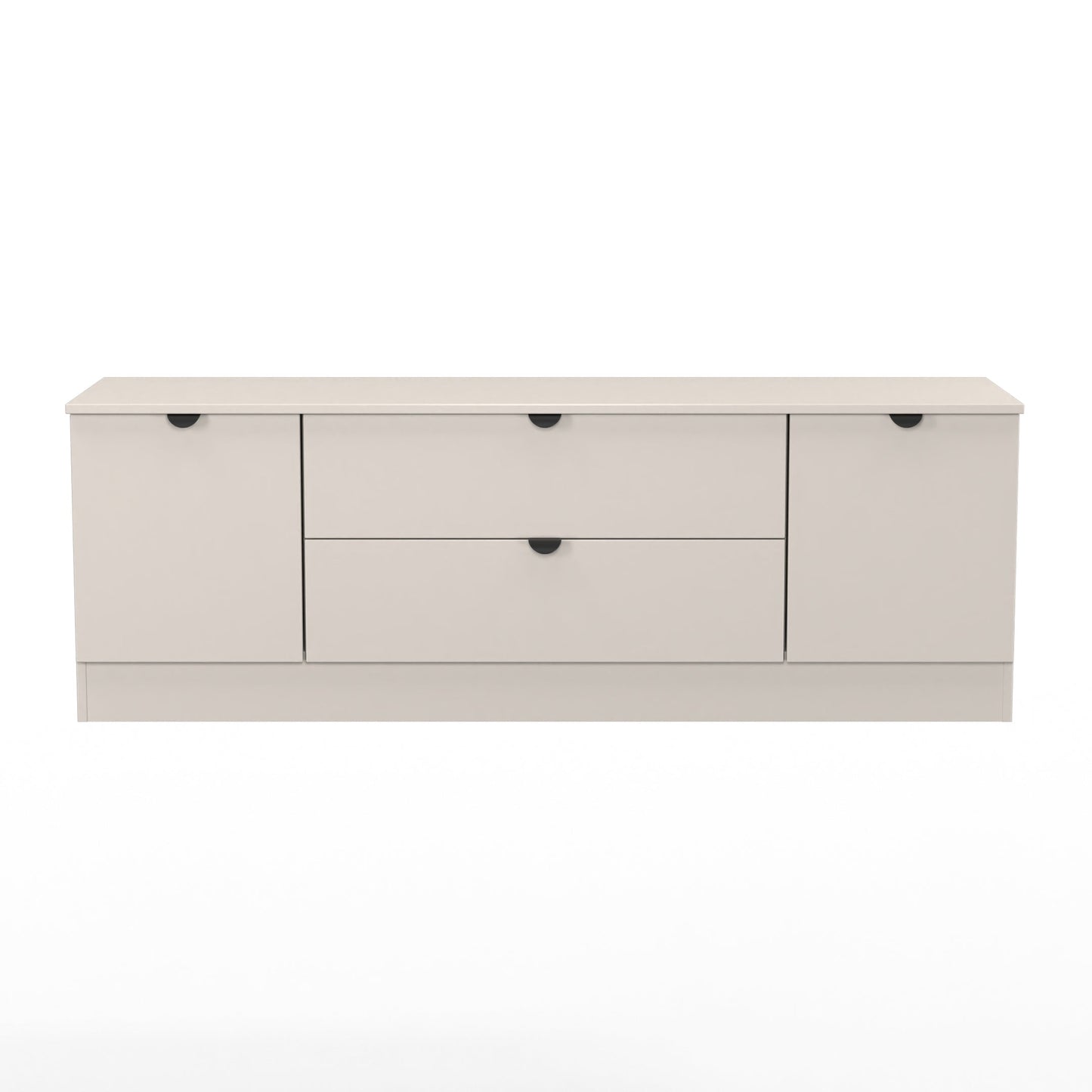 Bora TV Unit Off-White 2 Drawers 2 Doors 144cm