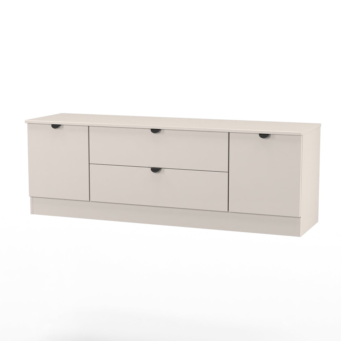 Bora TV Unit Off-White 2 Drawers 2 Doors 144cm