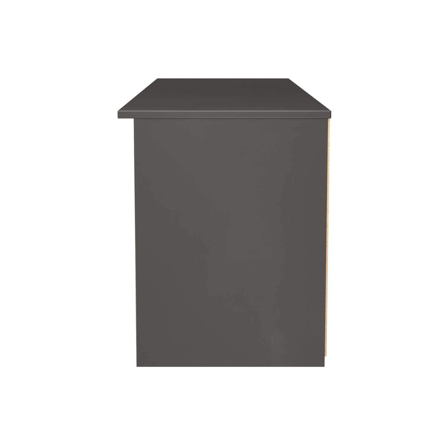 Bora TV Unit Gold & Dark Grey 5 Shelves 1 Drawer 144cm