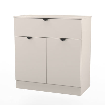 Bora Sideboard Off-White 2 Doors 1 Drawer 79cm
