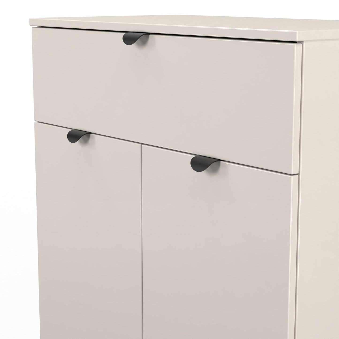 Bora Sideboard Off-White 2 Doors 1 Drawer 79cm