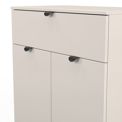 Bora Sideboard Off-White 2 Doors 1 Drawer 79cm