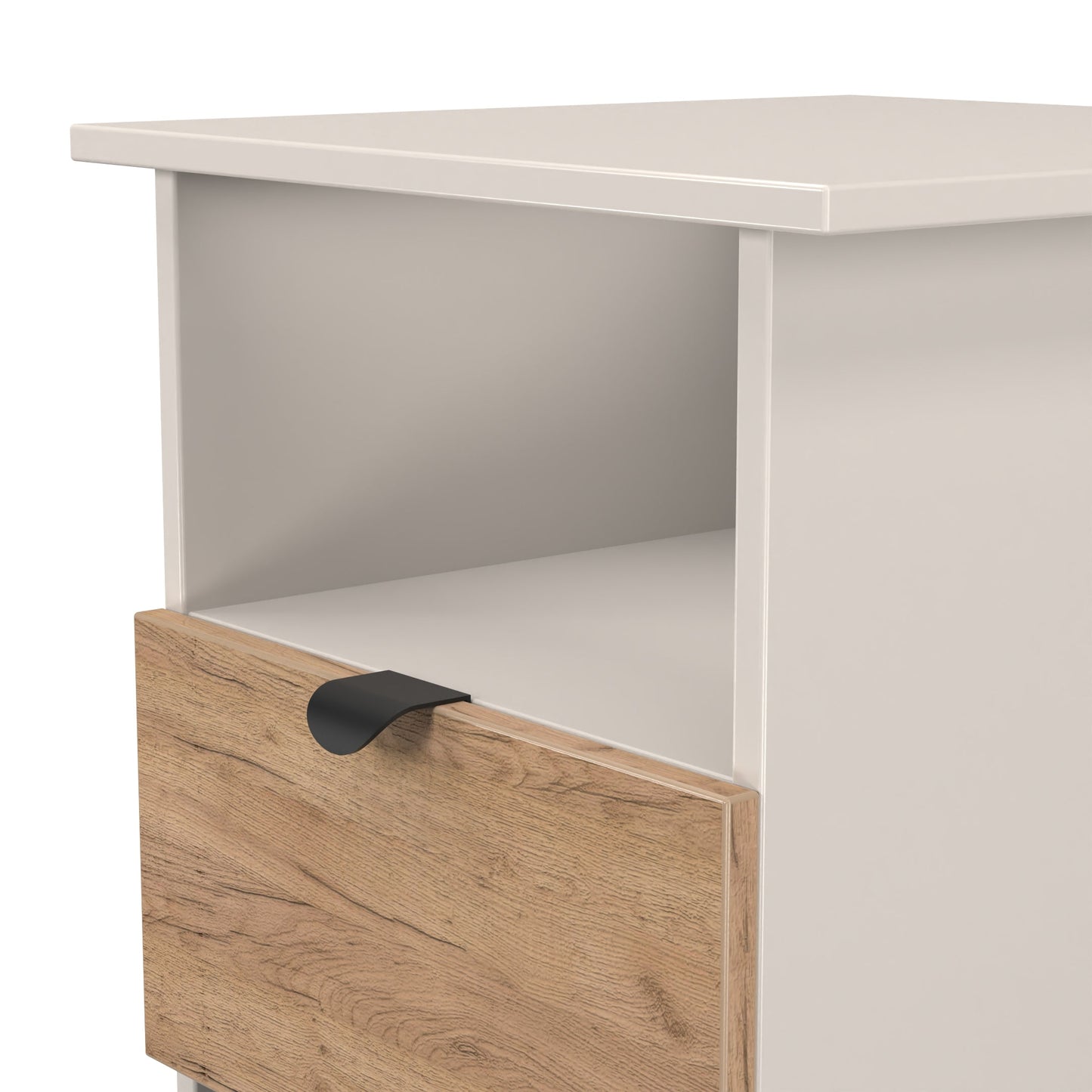 Bora Side Table Not Applicable 1 Shelf 1 Drawer 50cm