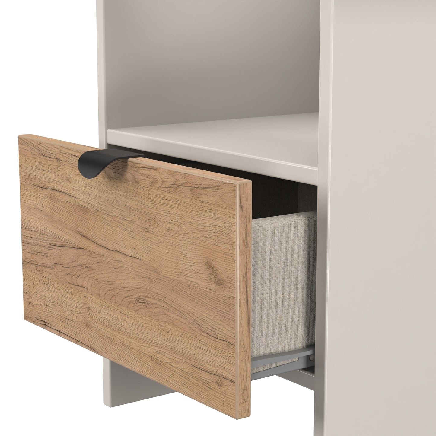 Bora Side Table Not Applicable 1 Shelf 1 Drawer 50cm