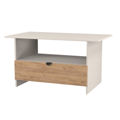 Bora Coffee Table Not Applicable 1 Shelf 1 Drawer 93cm